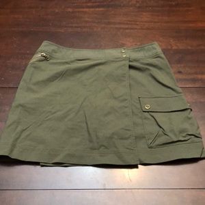 Title Nine army green skort.  Size 10.